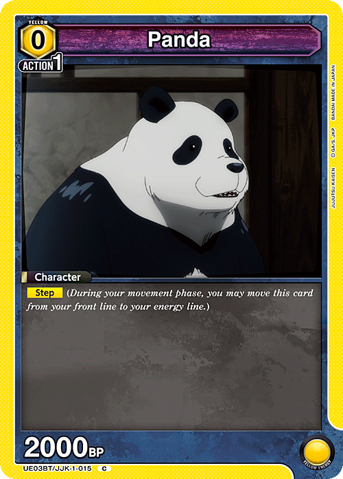 Panda Card Front