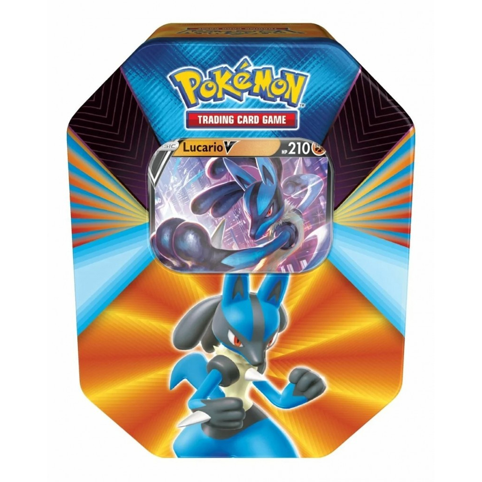 V Forces Tins: Lucario V Tin