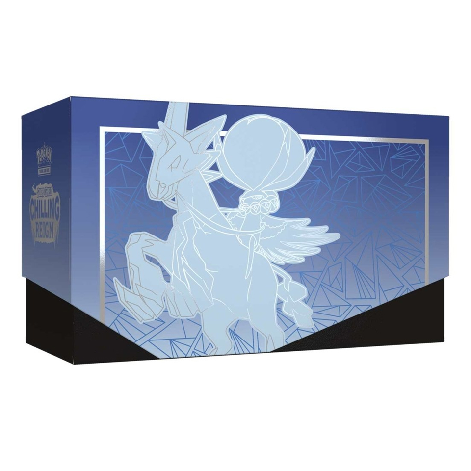 Reinado Escalofriante: Caja de Entrenador Élite Ice Rider Calyrex vacia
