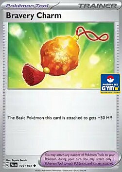 Bravery Charm Card Front