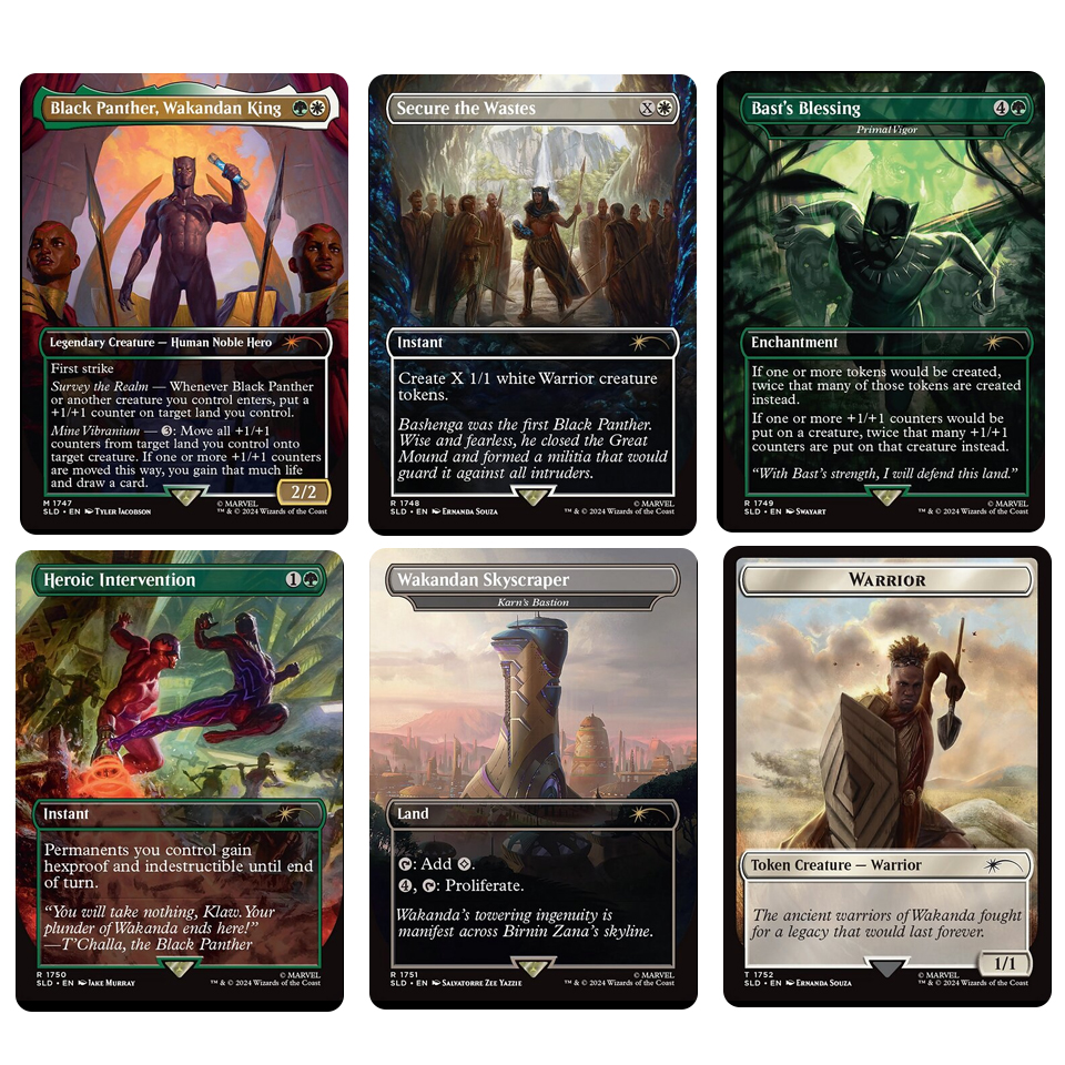 Secret Lair x Marvel's: Black Panther Set
