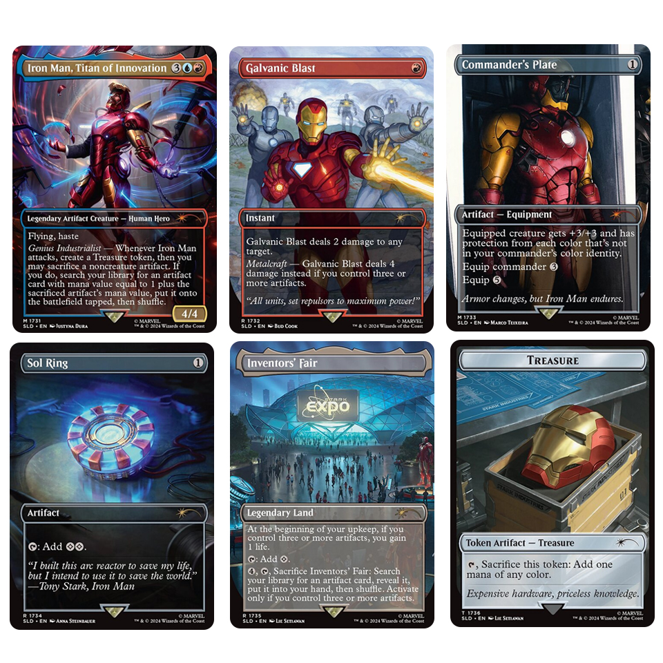 Secret Lair x Marvel's: Iron Man Set