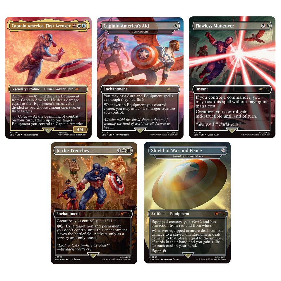 Secret Lair x Marvel's: Captain America Set
