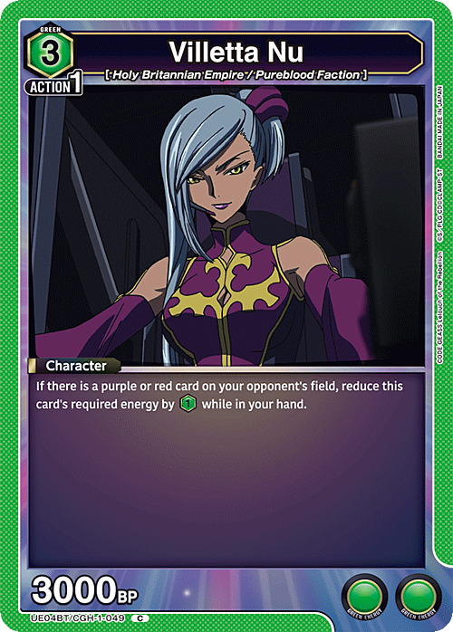 Villetta Nu Card Front