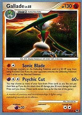 Gallade LV.55 Card Front