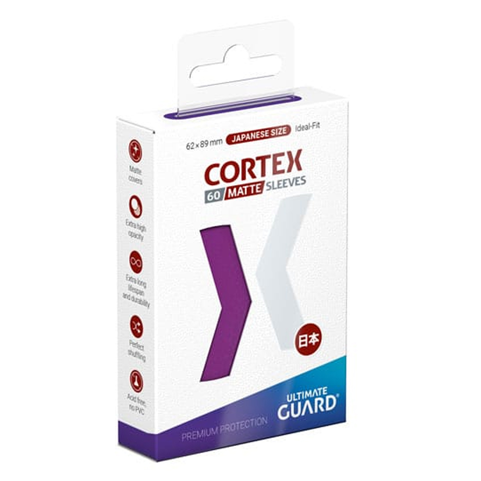60 Fundas Small Ultimate Guard Cortex Matte