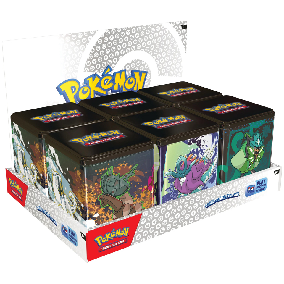 2025 Stacking Tin Display