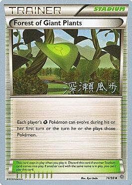 Forest of Giant Plants Card Front