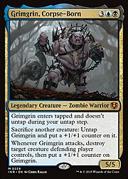 Grimgrin, Cadavere di Nascita