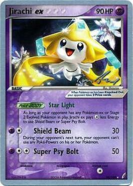 Jirachi ex Card Front