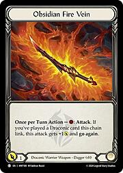 Obsidian Fire Vein // Kunai of Retribution