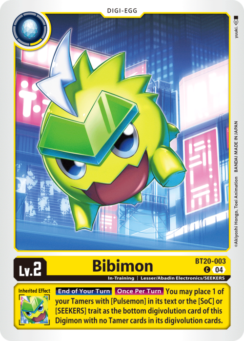 Bibimon Card Front