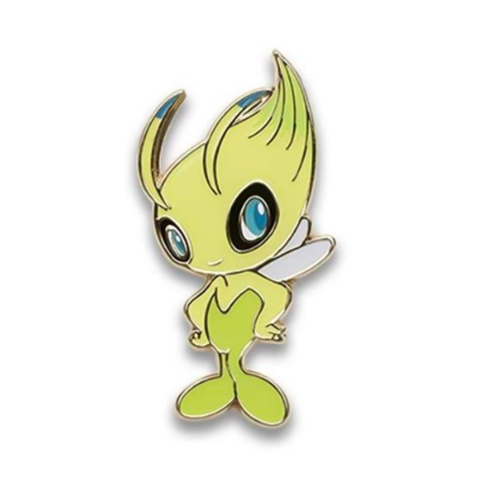 Sword & Shield 2-Pack Blisters: Celebi Collector's Pin
