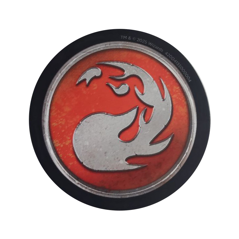 Aetherdrift Red Mana Sticker