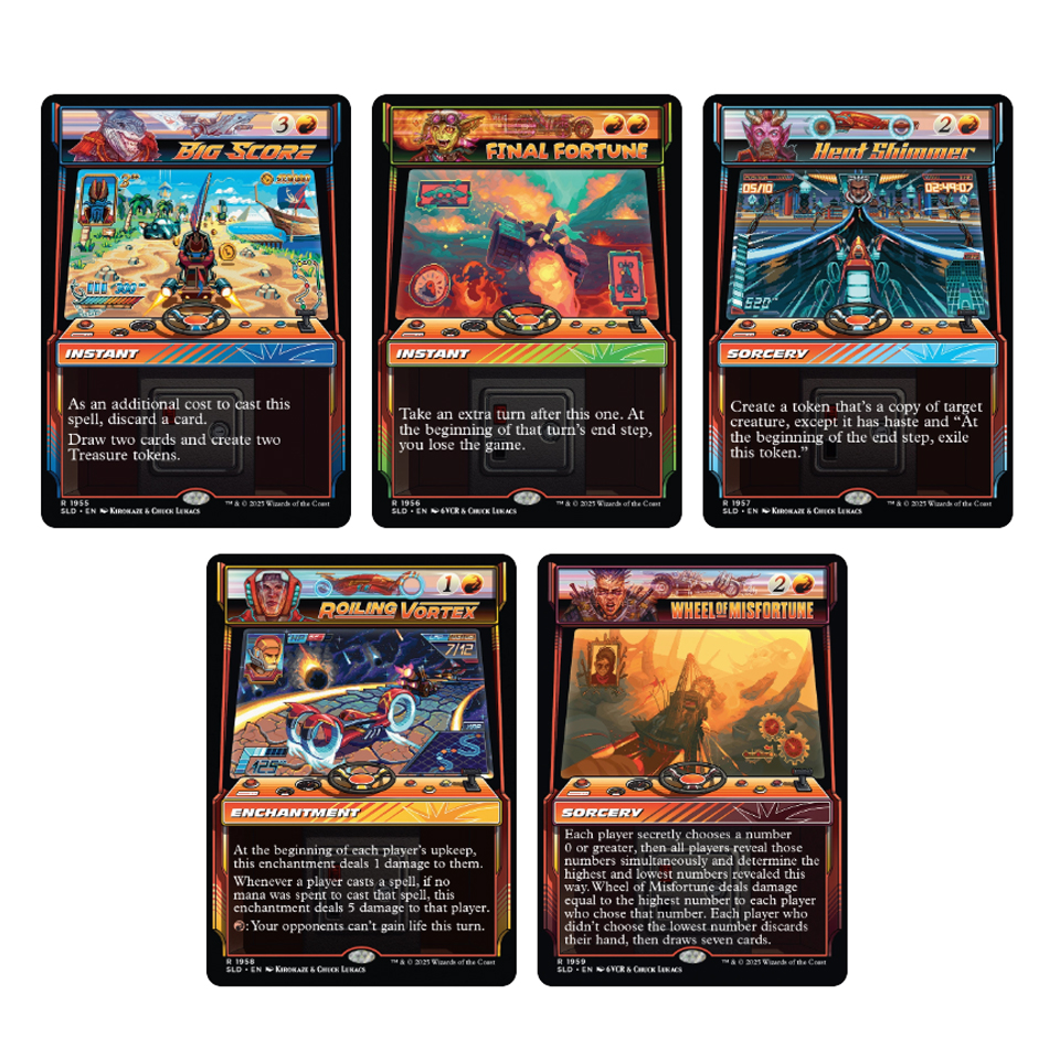 Secret Lair Drop Series: Winter Superdrop 2025: Arcade Racers Set
