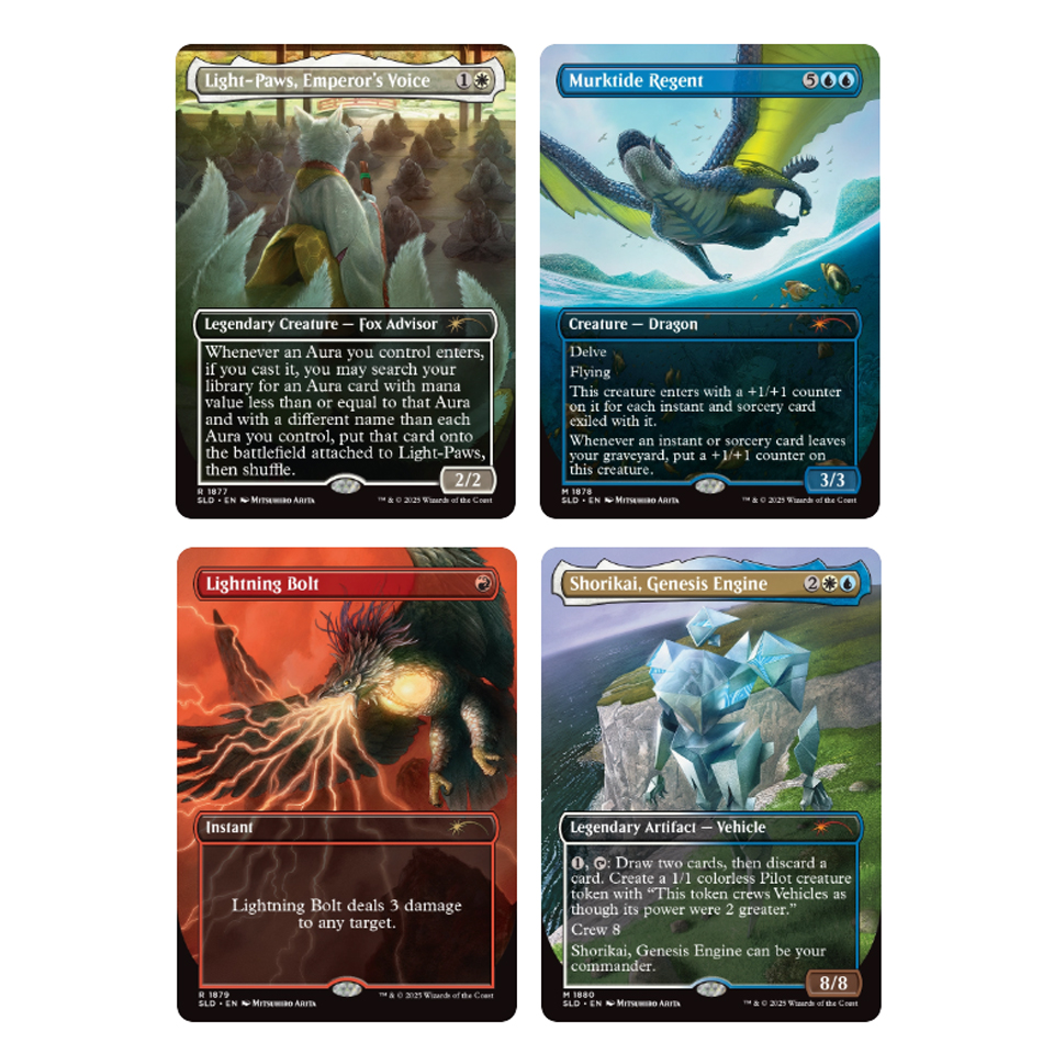 Set especSecret Lair Drop Series: Winter Superdrop 2025: Featuring: Mitsuhiro Arita Setial de Secret Lair Drop Series: Winter Superdrop 2025