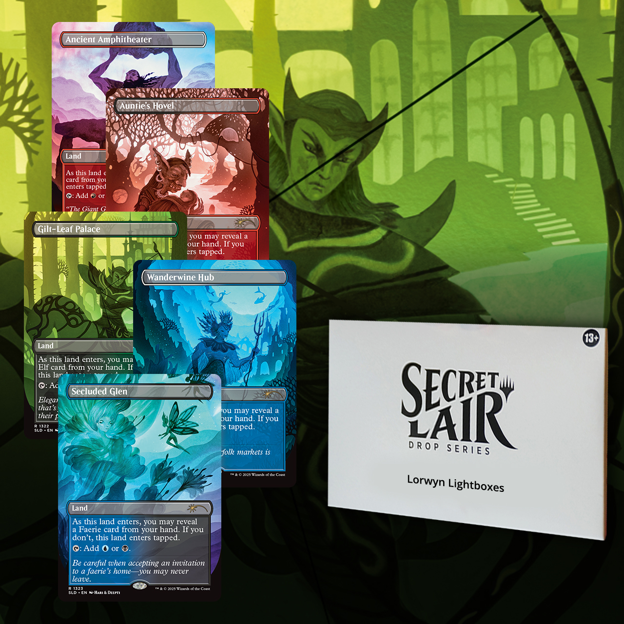 Secret Lair Drop Series: Winter Superdrop 2025: Lorwyn Lightboxes