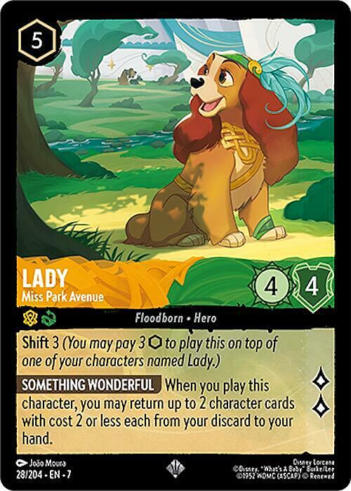 Lilli - Miss Parioli Card Front