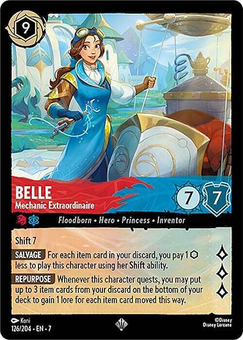 Belle - Meccanica Straordinaria Card Front