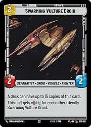 Swarming Vulture Droid