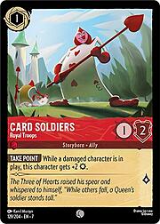 Card Soldiers - Royal Troops