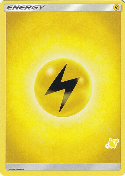 Lightning Energy Card Front
