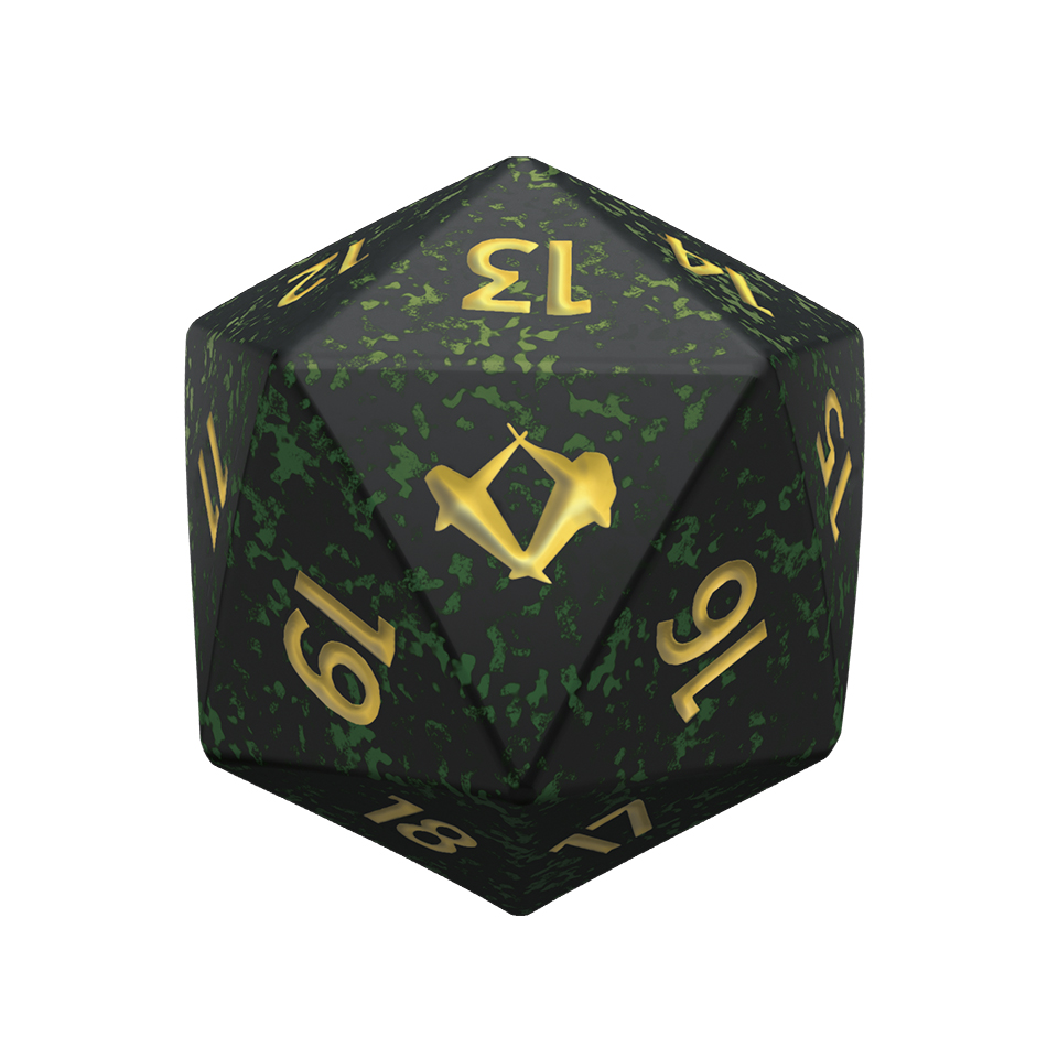 Tarkir: Dragonstorm "Abzan" D20 Die