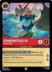 Grandmother Fa - Spirited Elder