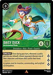 Daisy Duck - Multitalented Pirate