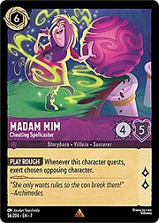 Madam Mim - Cheating Spellcaster