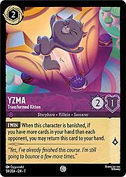 Yzma - Trasformata in Gattina