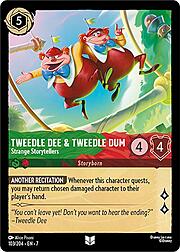 Tweedledee & Tweedledum - Strange Storytellers