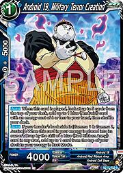 Android 19, Military Terror Creation