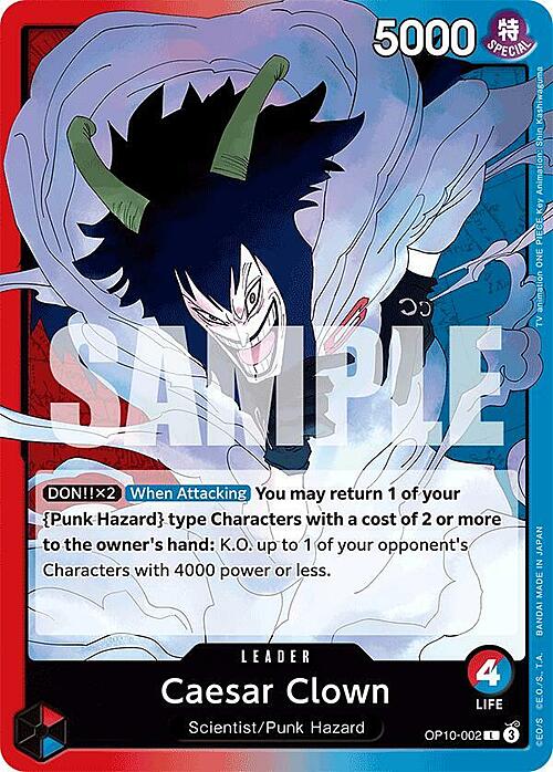 Caesar Clown Card Front