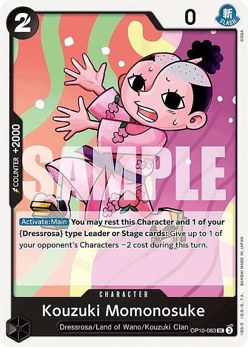 Kouzuki Momonosuke Card Front