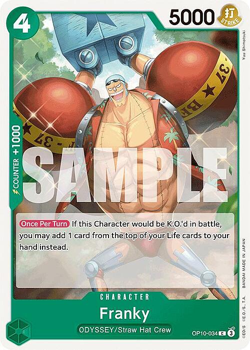 Franky Card Front