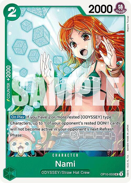 Nami Card Front