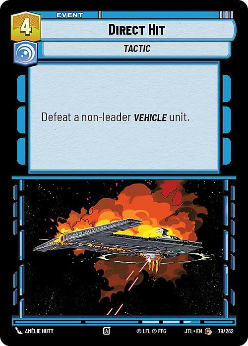 Direct Hit Card Front