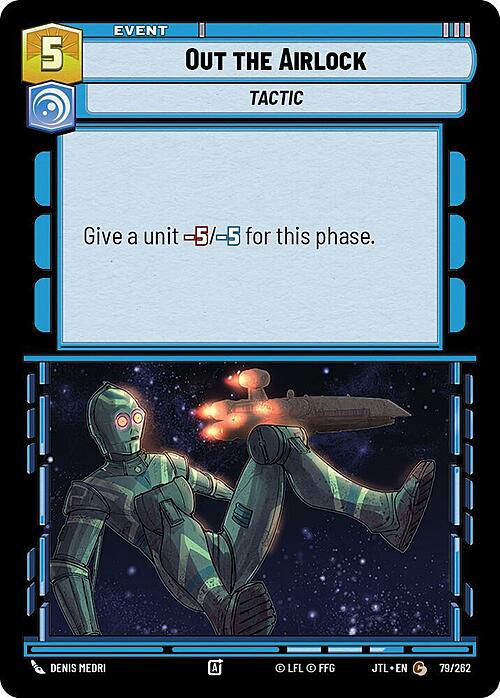 Out the Airlock Card Front