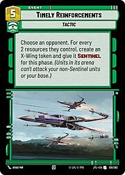 Timely Reinforcements