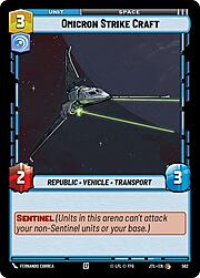 Omicron Strike Craft