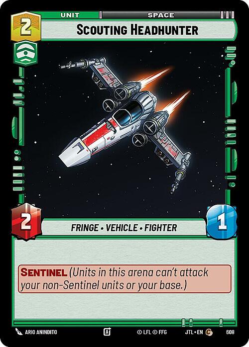 Scouting Headhunter Card Front