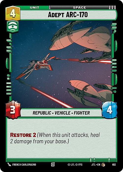 Adept ARC-170 Card Front