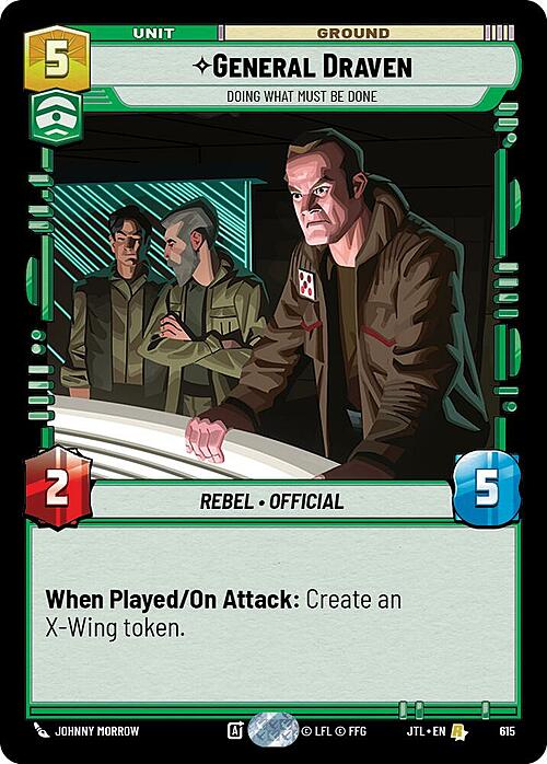 General Draven - Doing What Must Be Done Card Front