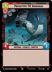 Prototype TIE Advanced