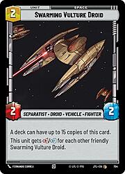 Swarming Vulture Droid