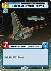 Corporate Defense Shuttle