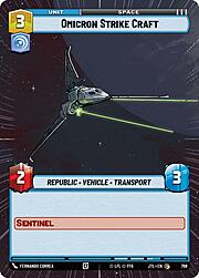 Omicron Strike Craft