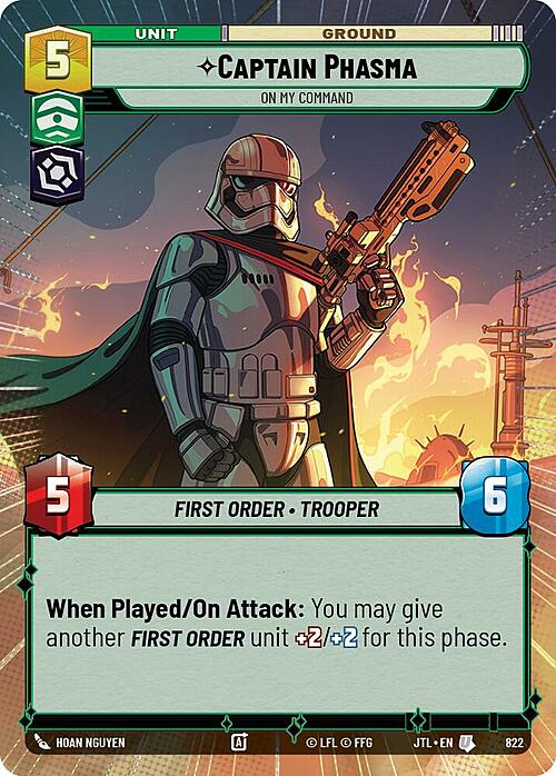Captain Phasma - On My Command Card Front