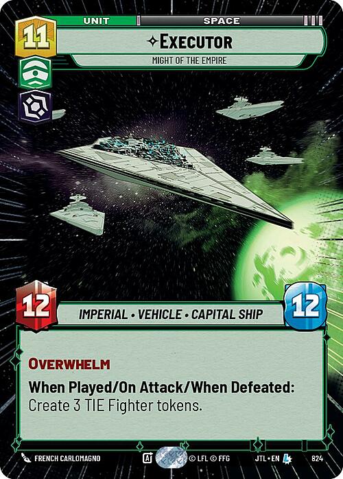 Executor - Might of the Empire Card Front